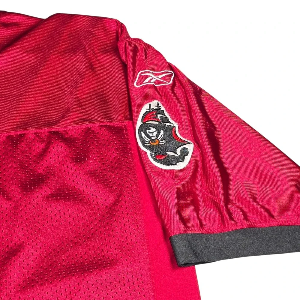 Reebok Tampa Bay Buccaneers NFL Red Stitch #5 Josh Freeman Jersey Men's Sz 52 XL